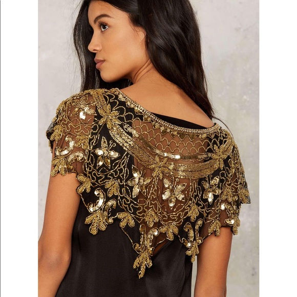 Shine me up sequin shawl - Picture 2 of 6